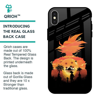 Japanese Paradise Glass Case for iPhone X