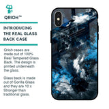 Cloudy Dust Glass Case for iPhone X