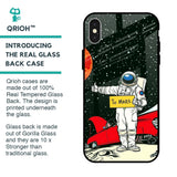 Astronaut on Mars Glass Case for iPhone X