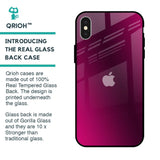 Pink Burst Glass Case for iPhone X