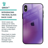 Ultraviolet Gradient Glass Case for iPhone X