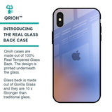 Blue Aura Glass Case for iPhone X