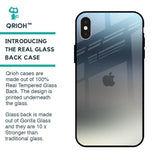 Tricolor Ombre Glass Case for iPhone X