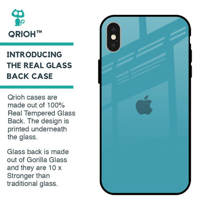 Oceanic Turquiose Glass Case for iPhone X