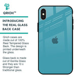 Oceanic Turquiose Glass Case for iPhone X