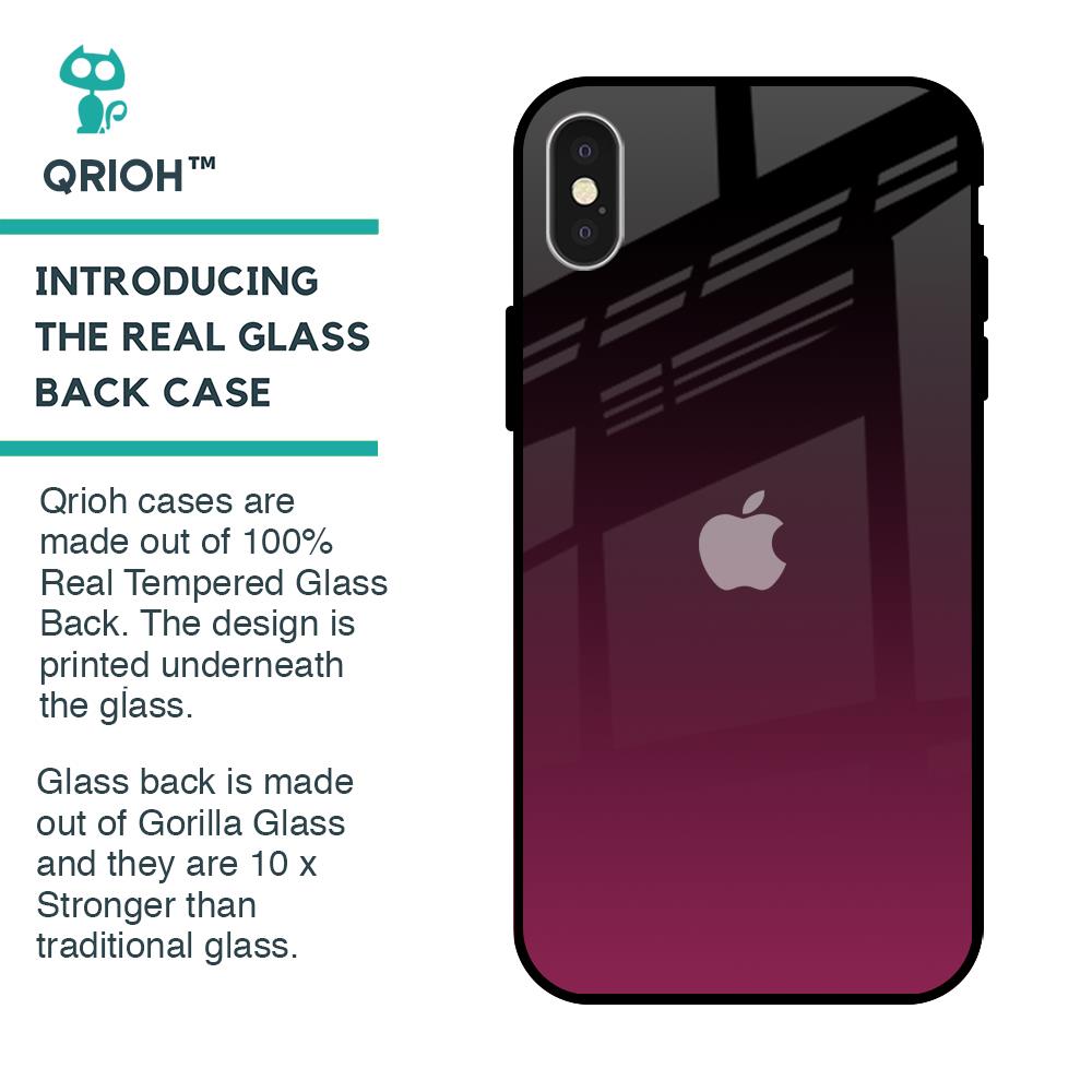 Wisconsin Wine Glass Case For iPhone X