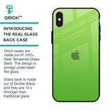 Paradise Green Glass Case For iPhone X