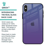 Indigo Pastel Glass Case For iPhone X