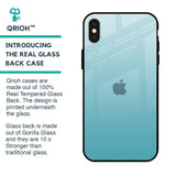 Arctic Blue Glass Case For iPhone X