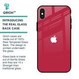Solo Maroon Glass case for iPhone X