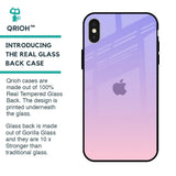 Lavender Gradient Glass Case for iPhone X