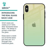 Mint Green Gradient Glass Case for iPhone X