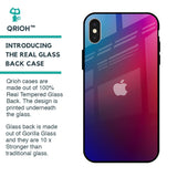 Magical Color Shade Glass Case for iPhone X