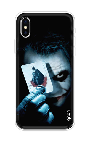 Joker Hunt iPhone X Back Cover
