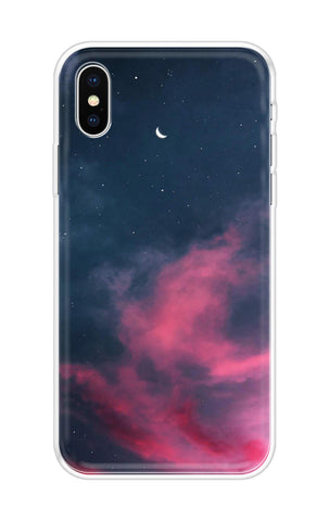 Moon Night iPhone X Back Cover