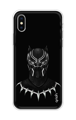 Dark Superhero iPhone X Back Cover