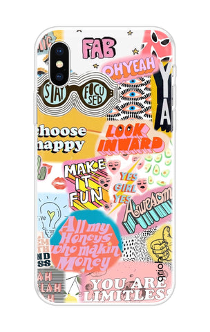 Make It Fun iPhone X Back Cover