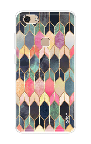 Shimmery Pattern Vivo V7 Plus Back Cover