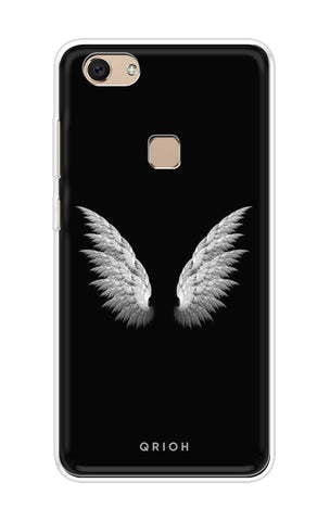White Angel Wings Vivo V7 Plus Back Cover