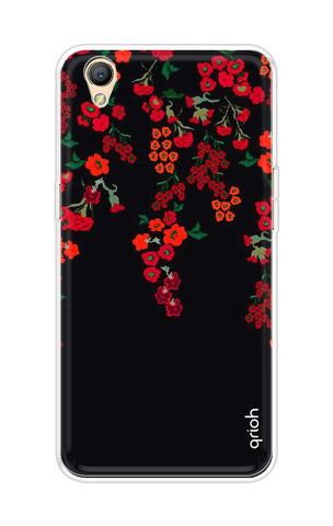 Floral Deco Oppo A37 Back Cover