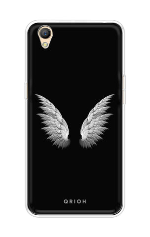 White Angel Wings Oppo A37 Back Cover
