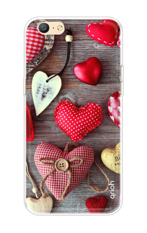Valentine Hearts Oppo A57 Back Cover