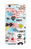 Happy Doodle Oppo F1s Back Cover