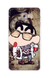 Nerdy Shinchan Samsung ON Max Back Cover