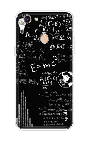 Equation Doodle Oppo F5 Back Cover