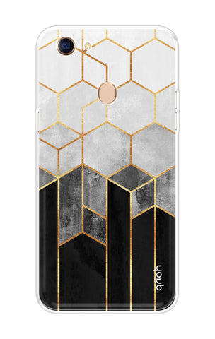 Hexagonal Pattern Oppo F5 Back Cover