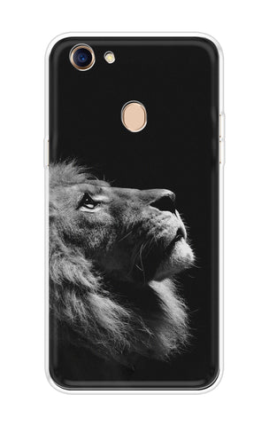 Lion Looking to Sky Oppo F5 Back Cover
