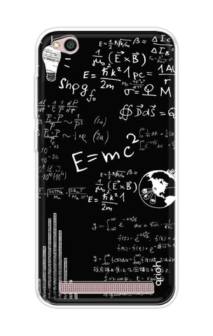 Equation Doodle xiaomi redmi 5a Back Cover