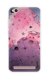 Space Doodles Art xiaomi redmi 5a Back Cover