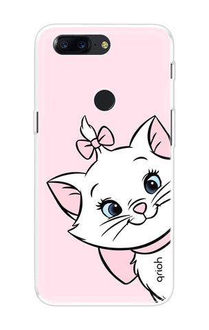Cute Kitty OnePlus 5T Back Cover