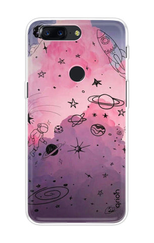Space Doodles Art OnePlus 5T Back Cover