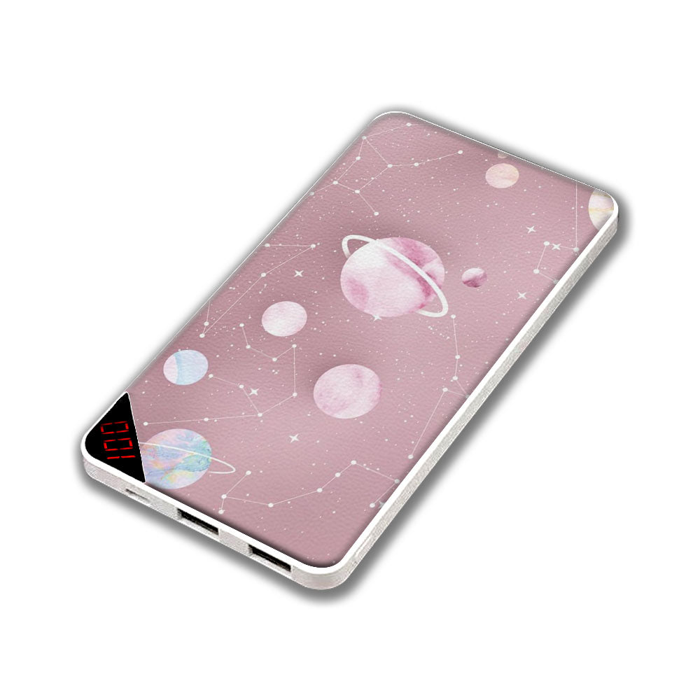 Pink Galaxy 10000 mAh Universal Power Bank