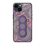 Mandala Glass case with Slider Phone Grip Combo Cases & Covers Online