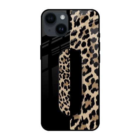 Leopard Pattern Glass case with Slider Phone Grip Combo Cases & Covers Online