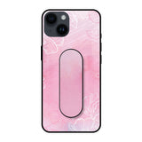 Pink Floral Glass case with Slider Phone Grip Combo Cases & Covers Online