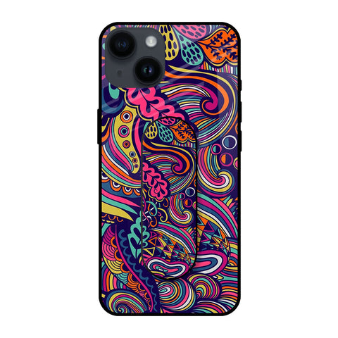 Abstract Flowers Glass case with Slider Phone Grip Combo Cases & Covers Online