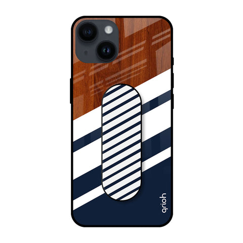 Bold Stripes Glass case with Slider Phone Grip Combo Cases & Covers Online
