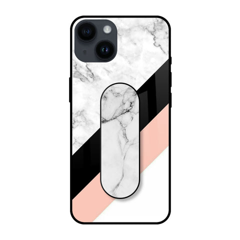 Marble Stripe Glass case with Slider Phone Grip Combo Cases & Covers Online