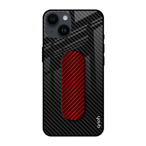 Carbon Fibre Texture Glass case with Slider Phone Grip Combo Cases & Covers Online
