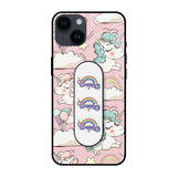 Balloon Unicorn Glass case with Slider Phone Grip Combo Cases & Covers Online