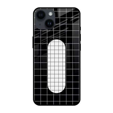 Checked Square Pattern Glass case with Slider Phone Grip Combo Cases & Covers Online