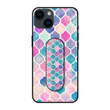 Pastel Colorful Glass case with Slider Phone Grip Combo Cases & Covers Online