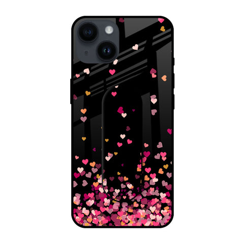 Heart Rain Fall Glass case with Slider Phone Grip Combo Cases & Covers Online