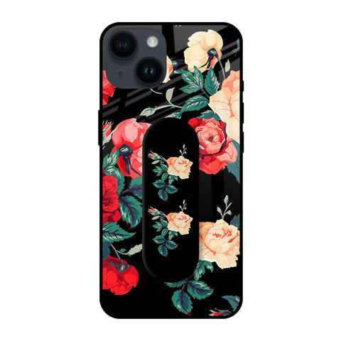 Floral Bunch Glass case with Slider Phone Grip Combo Cases & Covers Online