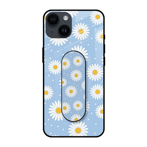 Pastel Blue Glass case with Slider Phone Grip Combo Cases & Covers Online