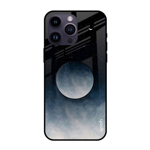 Black Aura Glass case with Round Phone Grip Combo Cases & Covers Online